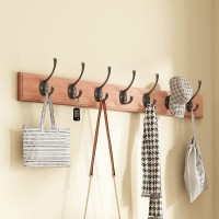 南康實木壁掛，北歐風(fēng)格收納掛衣架，墻上免打孔壁掛式掛衣鉤，江西紅胡桃木、木蠟油工藝掛衣架生產(chǎn)廠家