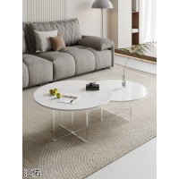 網(wǎng)紅設(shè)計師創(chuàng)意家具,南康亞克力家具,奶油風(fēng)茶幾、妝臺、超晶石餐桌,江西江佑家具廠家