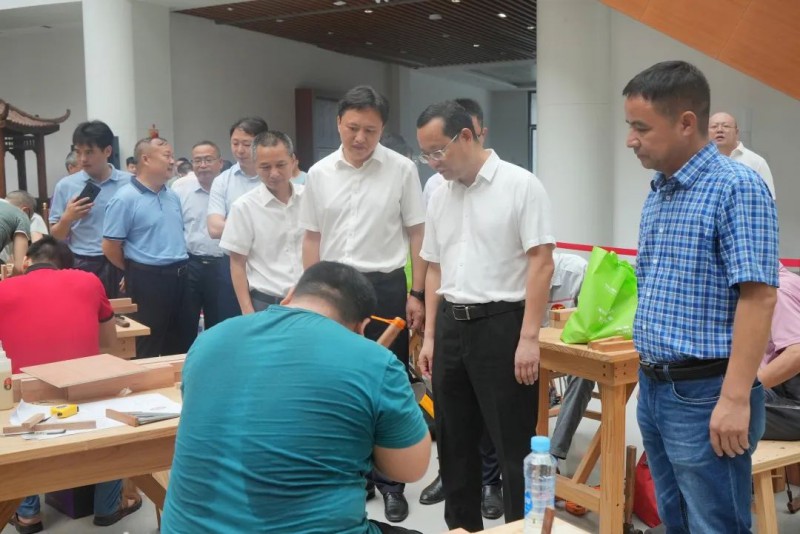 第10屆家博會木工技能大賽選拔賽開賽3