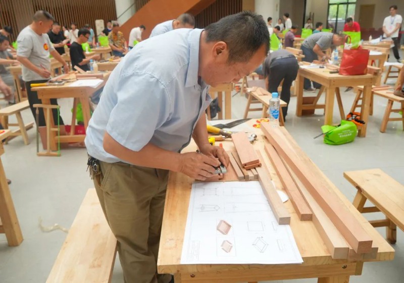 第10屆家博會木工技能大賽選拔賽開賽4