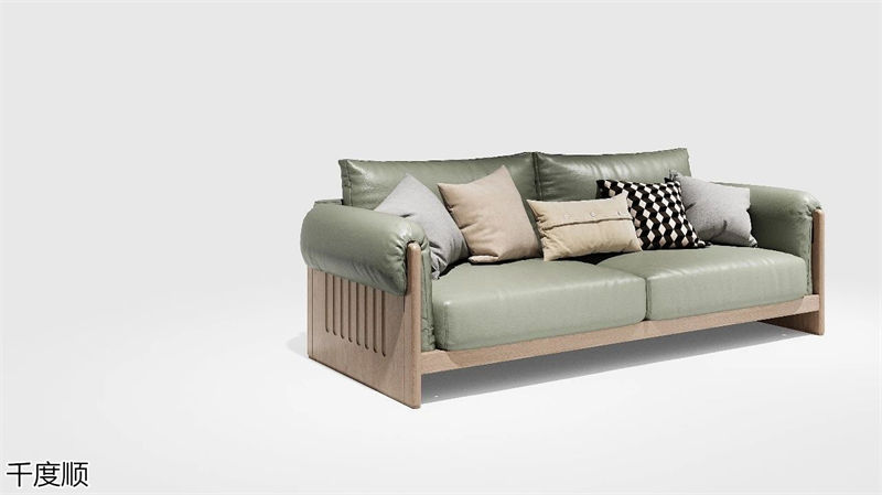 千度順奶油風白蠟木家具