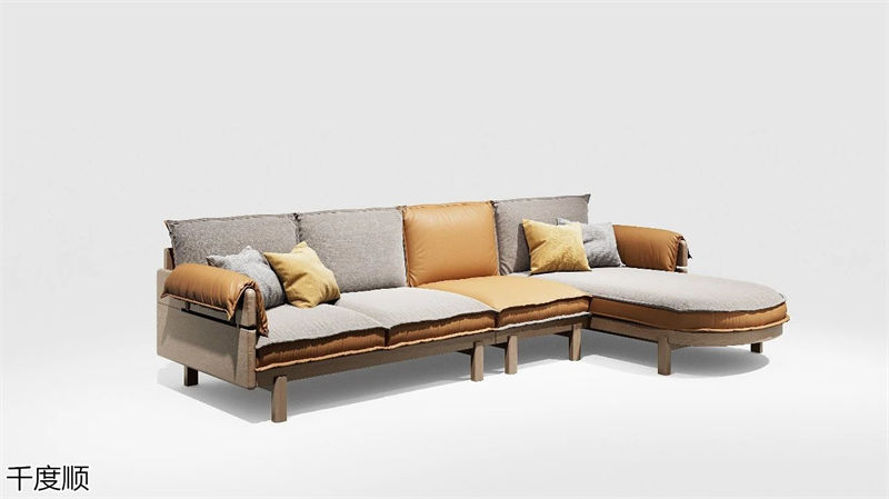 千度順奶油風白蠟木家具