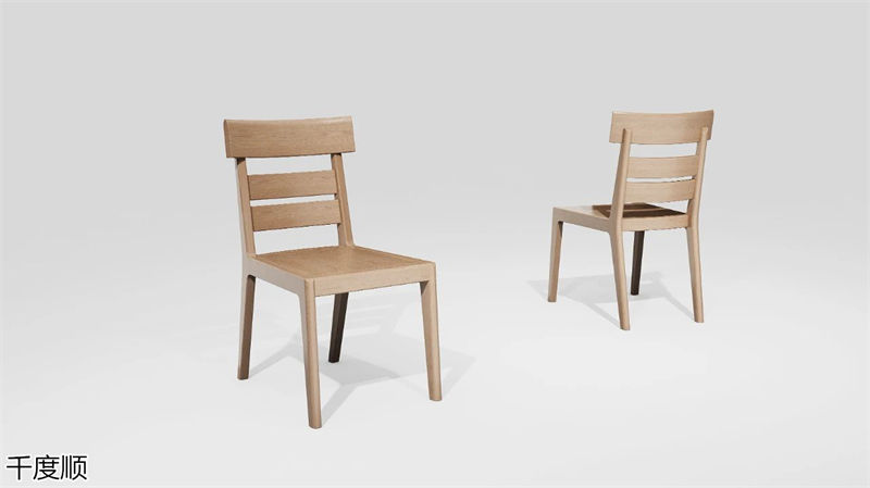 千度順奶油風白蠟木家具