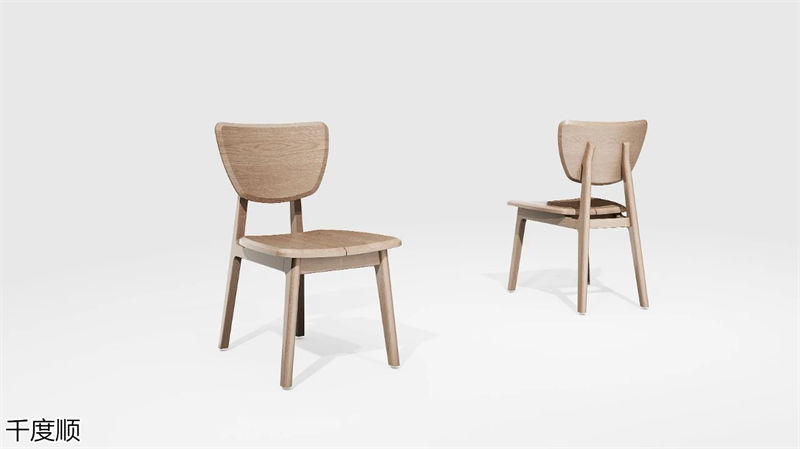 千度順奶油風白蠟木家具