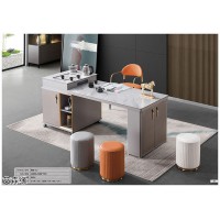 艾森緣家具,時尚簡約兩廳家具,輕奢巖板茶桌、島臺,超晶石巖板茶幾、電視柜生產廠家