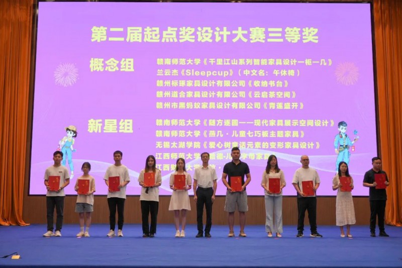 為第二屆起點獎設計大賽獲獎者頒獎4