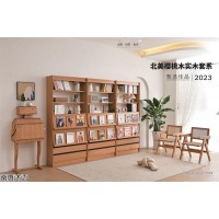 南唐沐語北美櫻桃木家具，南康櫻桃木家具，江西北歐侘寂風家具，櫻桃木套房廠家