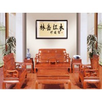 南康紅木家具，緬甸花梨木、刺猬紫檀木、紫光檀木家具，江西林岳紅木家具生產(chǎn)廠家