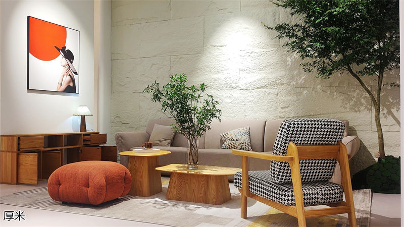 HOMEMEI·厚米 極簡風(fēng)格北美紅橡家具