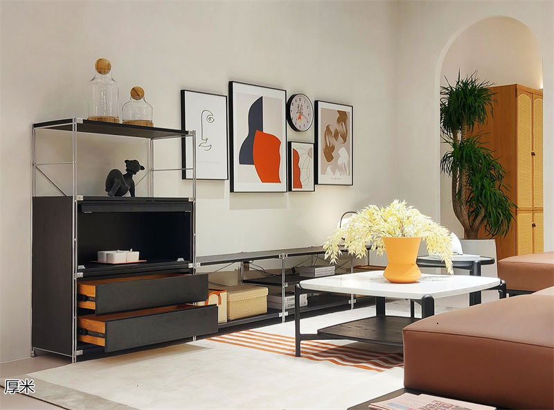 HOMEMEI·厚米 極簡風(fēng)格北美紅橡家具