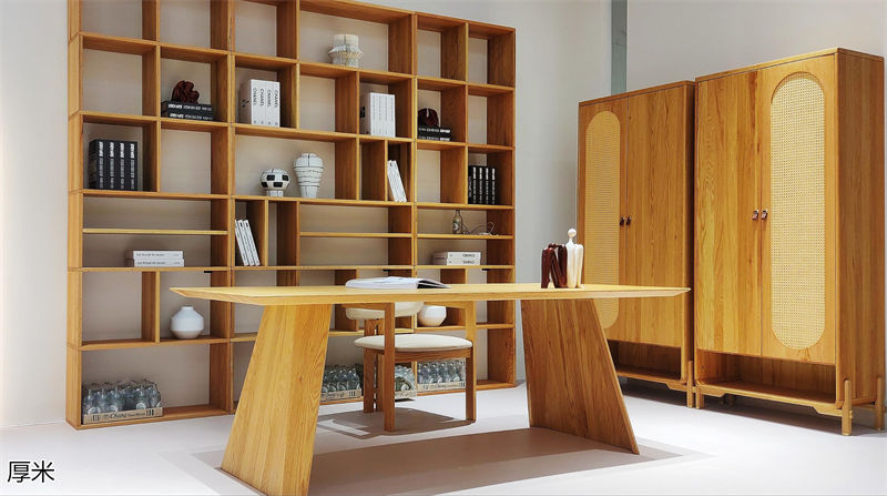 HOMEMEI·厚米 極簡風(fēng)格北美紅橡家具