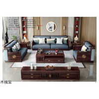 木瑰寶新中式風格家具，南康烏金木家具招商，江西新中式烏金木套房生產(chǎn)廠家