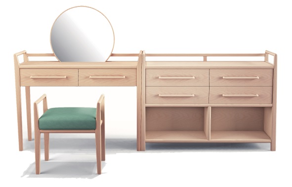 適老化妝臺+妝凳