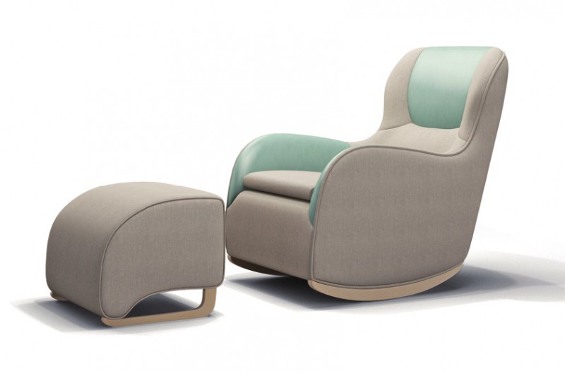 適老化休閑椅+腳踏