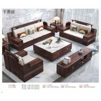 千惠居家具，南康烏金木家具，江西新中式家具，新中式風格烏金木套房生產(chǎn)廠家