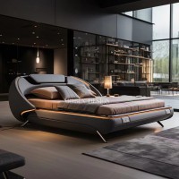 設計師家具，南康家具設計，游艇風、炫酷跑車風軟床設計，深圳墨本家具設計公司