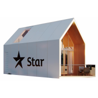 方晨裝配式建筑鄉村民宿戶外房屋：簡墅