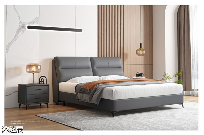 沐芝辰現代極簡軟體床、軟體沙發