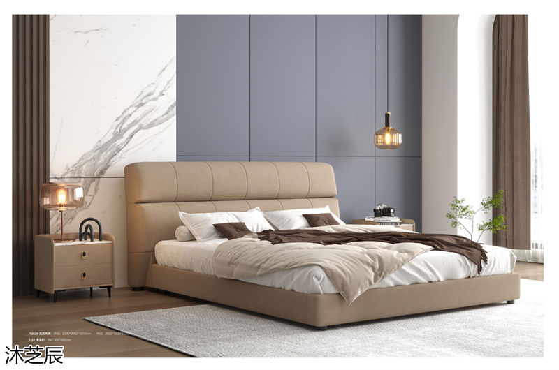 沐芝辰現代極簡軟體床、軟體沙發