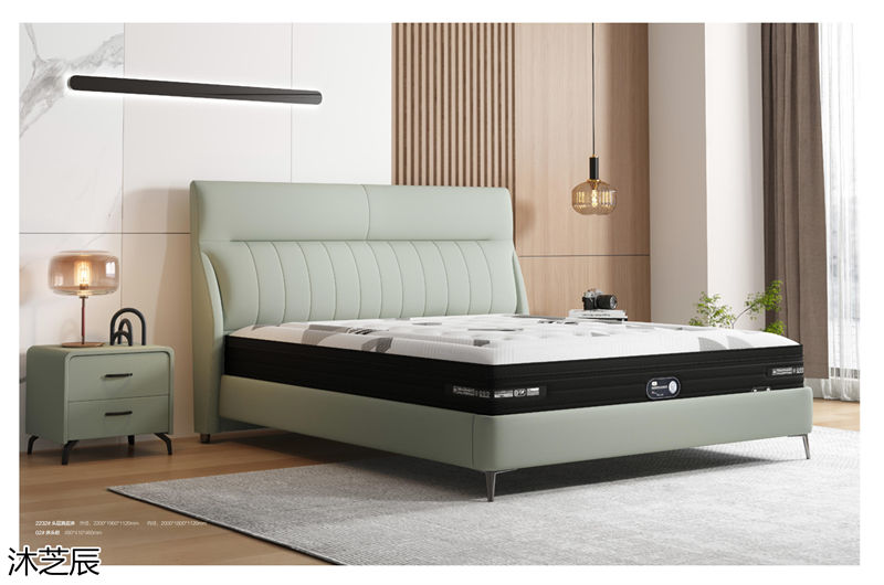 沐芝辰現代極簡軟體床、軟體沙發