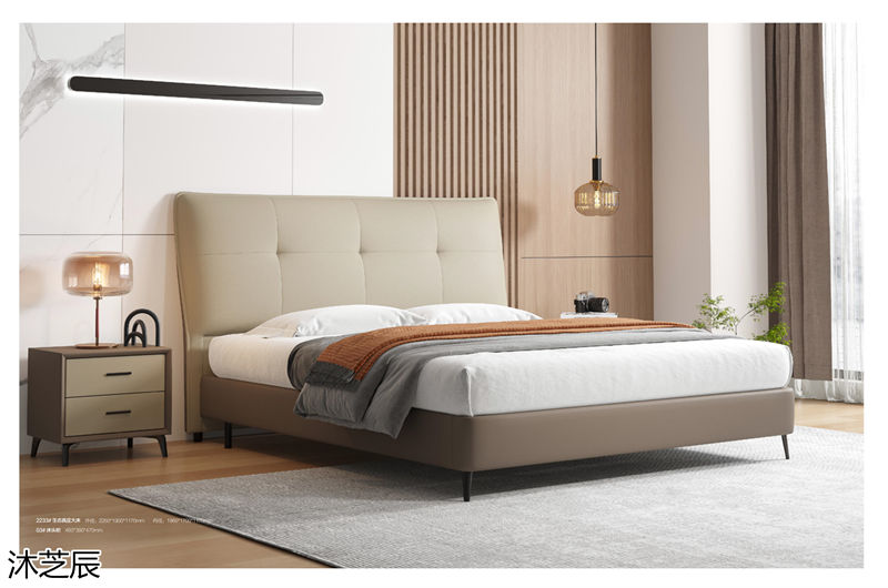 沐芝辰現代極簡軟體床、軟體沙發