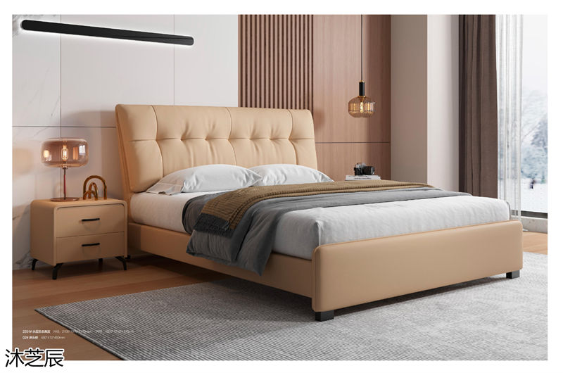 沐芝辰現代極簡軟體床、軟體沙發