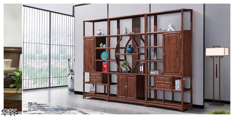 華軒家私 金花梨木、烏金木辦公&middot;茶室空間家具