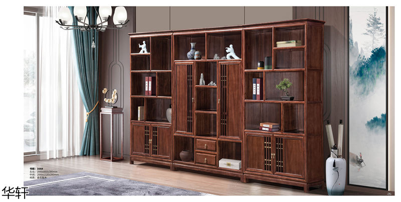 華軒家私 金花梨木、烏金木辦公&middot;茶室空間家具