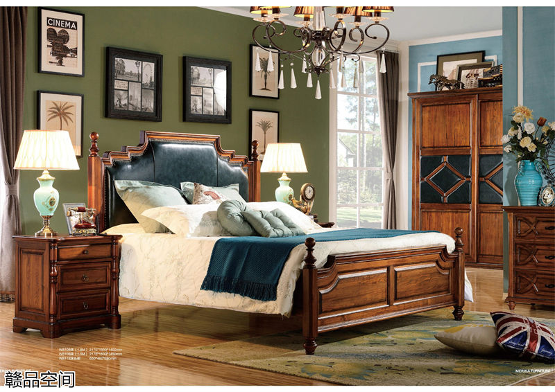 贛品空間胡桃色系列美式家具