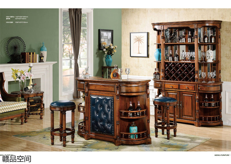 贛品空間胡桃色系列美式家具