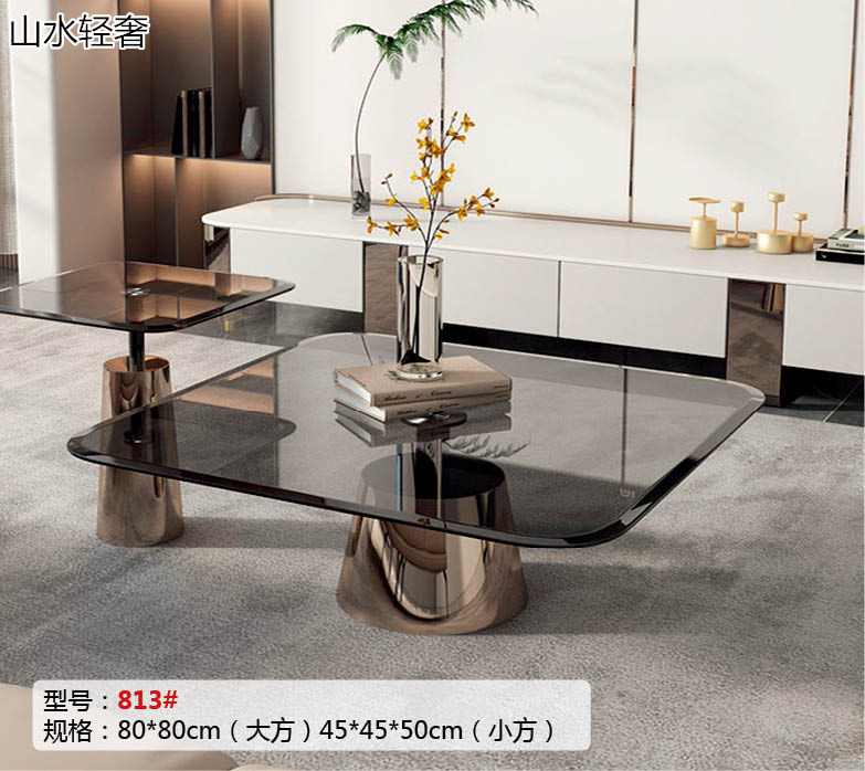 山水·五金輕奢不銹鋼家具