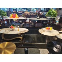 山水五金輕奢不銹鋼家具，江西南康時(shí)尚輕奢不銹鋼、巖板、鋼化灰玻璃茶幾生產(chǎn)廠家