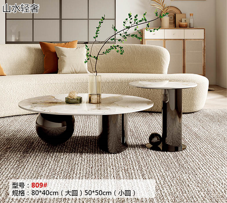 山水·五金輕奢不銹鋼家具