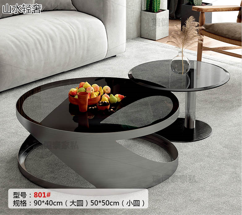 山水·五金輕奢不銹鋼家具