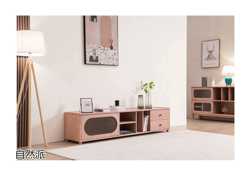 順意家具·自然派原木極簡風白蠟木家具