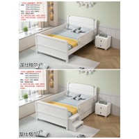 南康兒童拼接床、嬰幼兒護欄床，江西小孩圍欄床、實木護欄床工程定制生產廠家