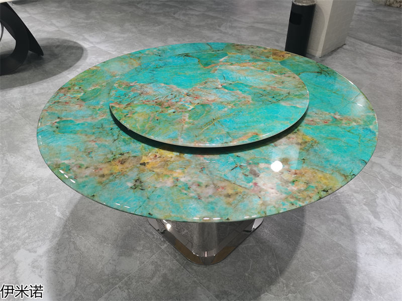 伊米諾&middot;琳瑯石材 天然奢石、大理石餐桌家具