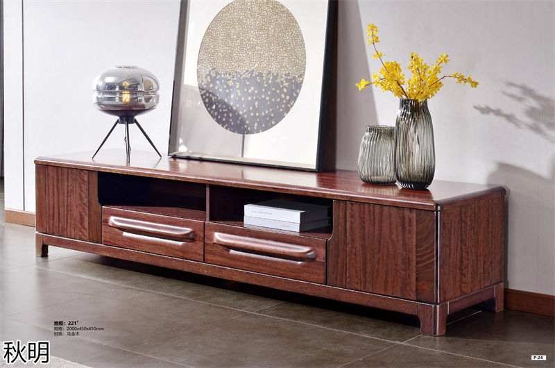 秋明烏金木套房家具