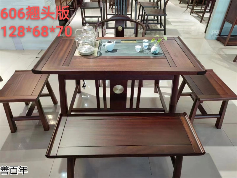 善百年原木大板茶臺