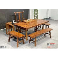 南康原木大板,江西南美胡桃木、奧坎、剛果花梨木、烏金木大板茶臺,善百年大板廠家