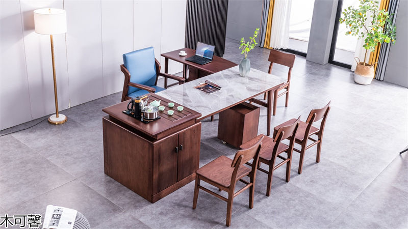 木可馨現代輕奢風格北美白蠟木套房家具