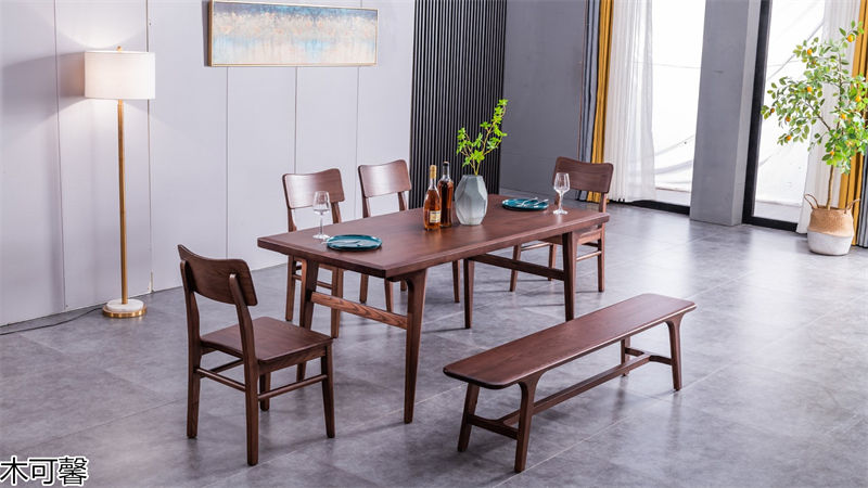 木可馨現代輕奢風格北美白蠟木套房家具