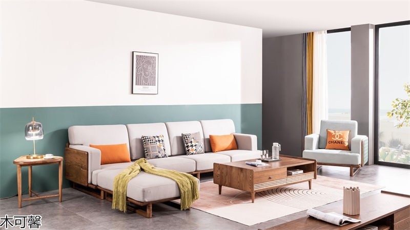 木可馨現代輕奢風格北美白蠟木套房家具