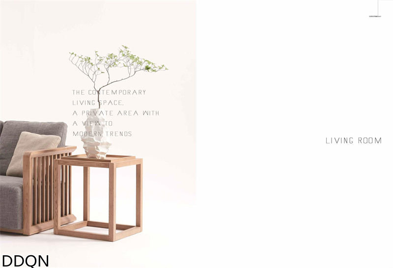 贛品空間 現(xiàn)代簡約白蠟木家具