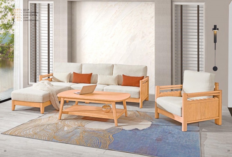 振泰福瑞&middot;南簡(jiǎn) 現(xiàn)代極簡(jiǎn)風(fēng)格白橡家具