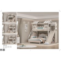 林泰木業，南康兒童家具，白蠟木兒童家具，江西實木兒童床、子母床、學習桌生產廠家