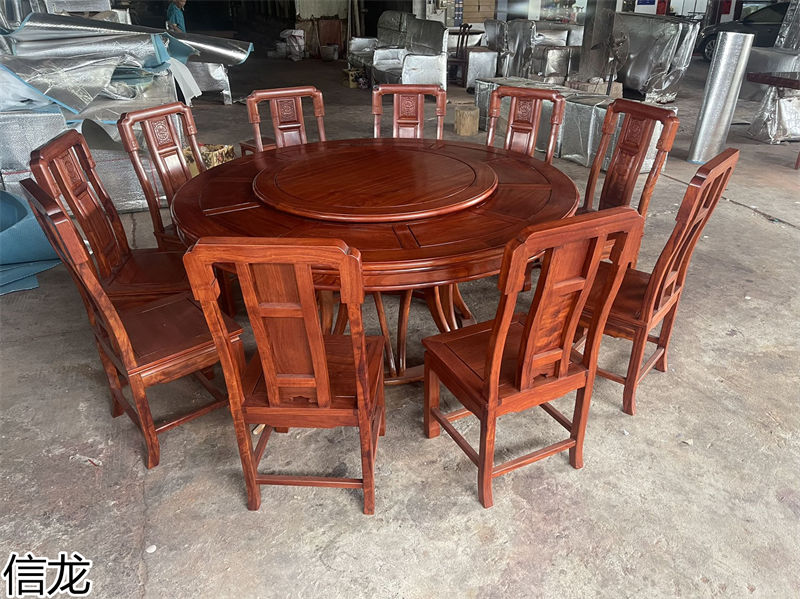 信龍紅木巴花家具