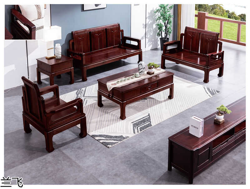 蘭飛實木兩廳家具