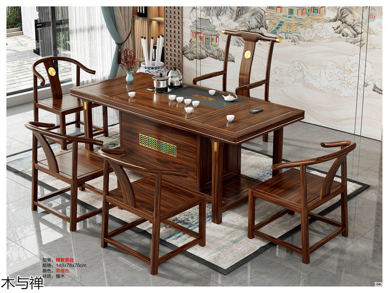 木與禪 新中式、仿古風格茶空間家具