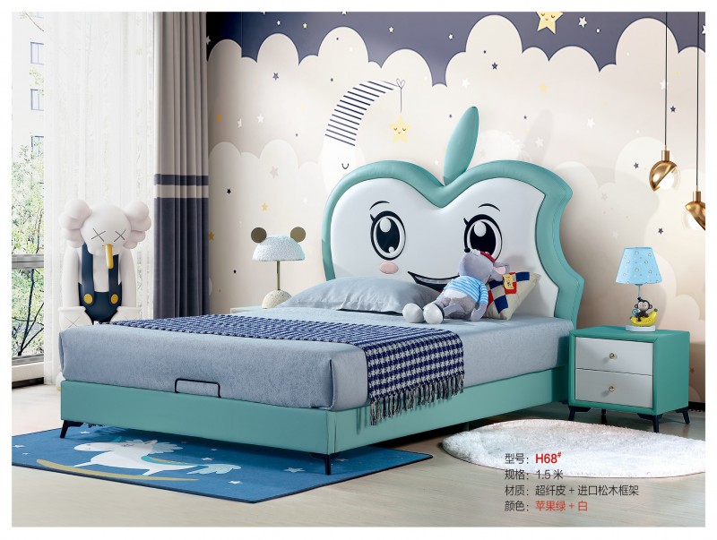 青少年兒童軟體床H68#